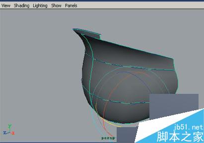 maya7.0玫瑰花建模教程 武林网 MAYA材质灯光