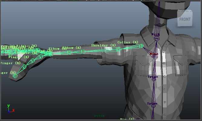 maya―fbik系统研究 武林网 maya动画教程