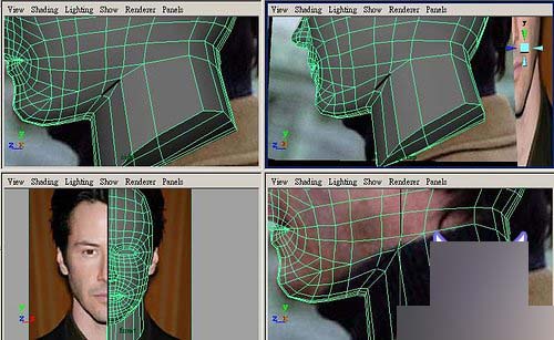 Maya教程：人物头部polygon建模练习 武林网 MAYA建模教程