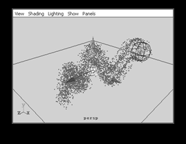 Maya 7.0 粒子系统-粒子的碰撞 武林网 MAYA角色动画教程