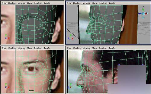 Maya教程：人物头部polygon建模练习 武林网 MAYA建模教程