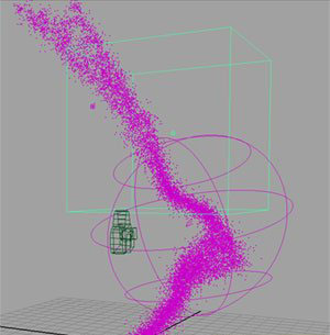 MAYA粒子教程制作烟的效果 武林网 MAYA角色动画教程