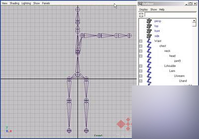 Maya 7.0 骨骼动画-骨骼动力学 武林网 MAYA角色动画教程