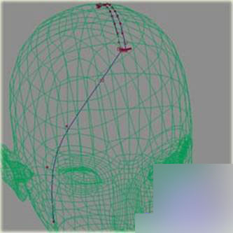 Maya PaintEffects 制作头发 武林网 MAYA角色动画教程