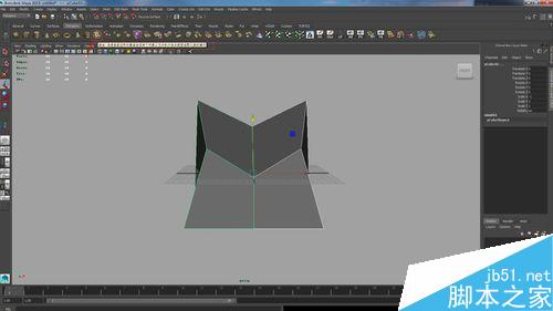 Maya2015基础功能--对称编辑模型和焊接模型