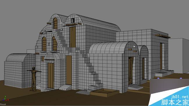 MAYA建筑作品解析 武林网