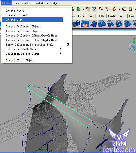 maya cloth组件做布料基础教程 武林网 MAYA角色动画教程