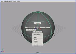 maya 7.0 创建场景物体-物体的组成元素 武林网 MAYA经典教程