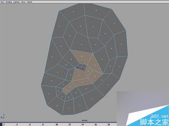 maya多边形建模人物耳朵 武林网 maya建模教程