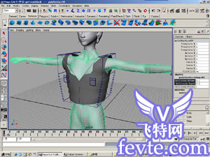 maya教你给mm穿衣服 武林网 MAYA经典教程