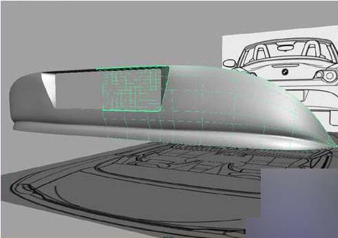 MAYA跑车尾部建模教程 武林网 MAYA建模教程