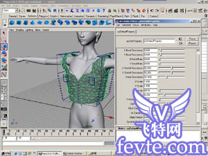 maya教你给mm穿衣服 武林网 MAYA经典教程
