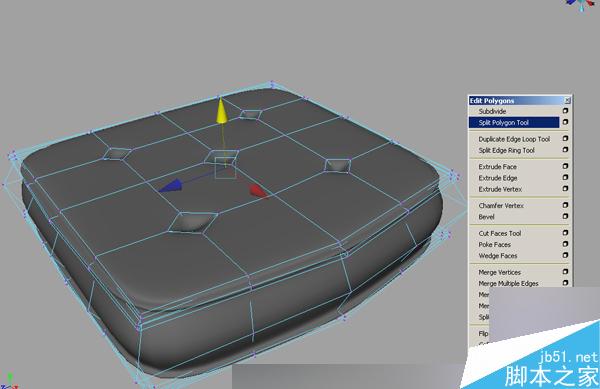 maya基础教程--细分建模创建沙发 武林网 MAYA建模教程