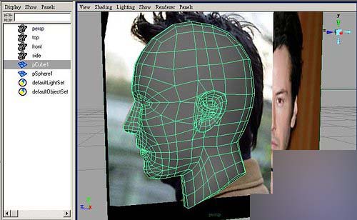 Maya教程：人物头部polygon建模练习 武林网 MAYA建模教程