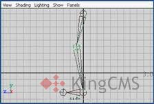 Maya 7.0 骨骼动画-骨骼动力学 武林网 MAYA角色动画教程