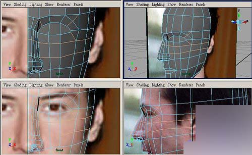 Maya教程：人物头部polygon建模练习 武林网 MAYA建模教程