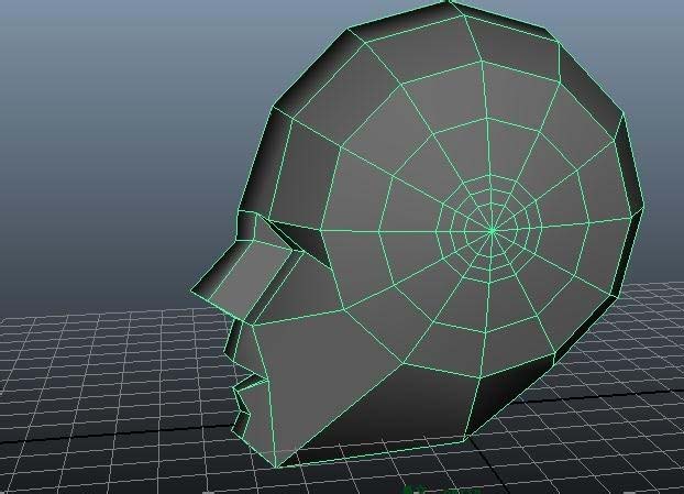 maya人物头部的耳朵模型怎么建模?