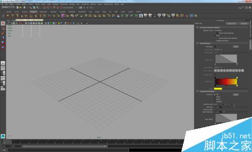 Maya2015基础功能--对称编辑模型和焊接模型