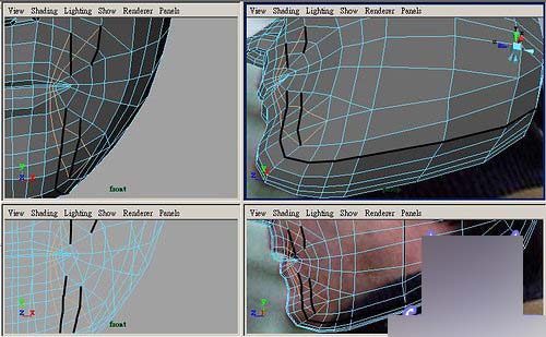 Maya教程：人物头部polygon建模练习 武林网 MAYA建模教程