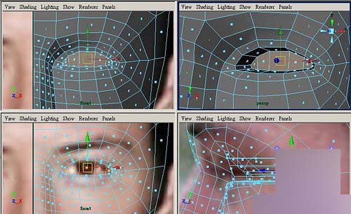 Maya教程：人物头部polygon建模练习 武林网 MAYA建模教程
