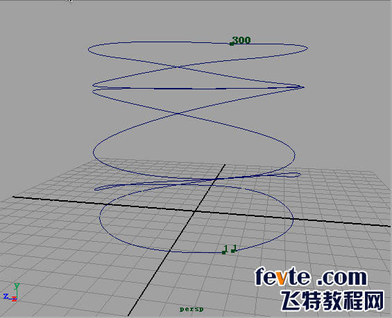 MAYA制作粒子跟踪效果 武林网 MAYA动画教程