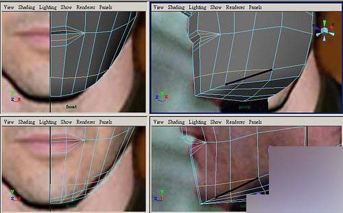 Maya教程：人物头部polygon建模练习 武林网 MAYA建模教程
