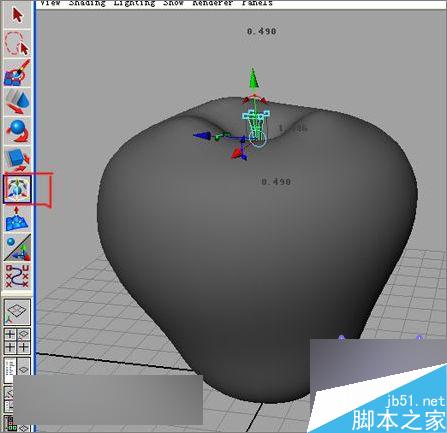 Maya苹果静物建模教程 武林网 MAYA建模教程