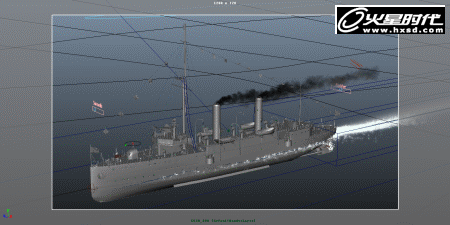 MAYA制作中山舰 海洋篇 武林网 MAYA建模教程
