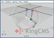 Maya 7.0 骨骼动画-骨骼动力学 武林网 MAYA角色动画教程