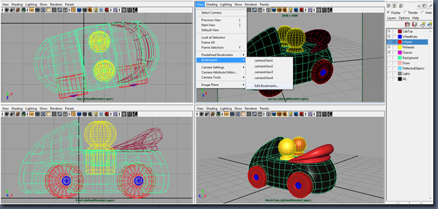 maya打造逼真车子玩具 武林网 MAYA建模教程karina, moreno, torres, toy, streamliner, car, childrens, toys, texturing, parts, model,