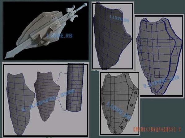 maya盔甲建模教程 武林网 maya建模教程