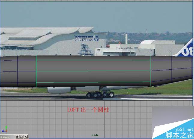 Maya飞机建模 武林网 MAYA建模教程