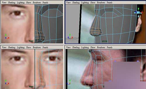 Maya教程：人物头部polygon建模练习 武林网 MAYA建模教程