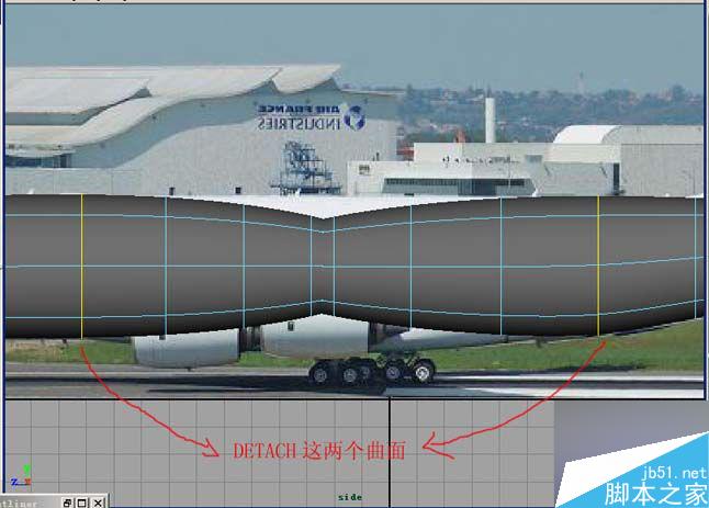 Maya飞机建模 武林网 MAYA建模教程