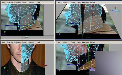 Maya教程：人物头部polygon建模练习 武林网 MAYA建模教程