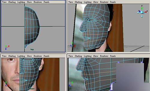 Maya教程：人物头部polygon建模练习 武林网 MAYA建模教程