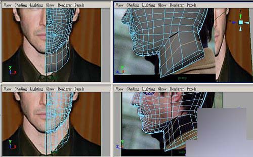 Maya教程：人物头部polygon建模练习 武林网 MAYA建模教程