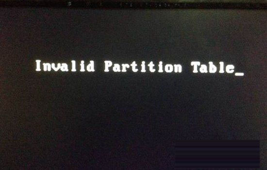 Invalid partition table怎么解决？双硬盘开机提示Invalid...解决方法