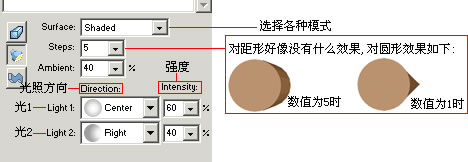 FreeHand MX的3D图形功能