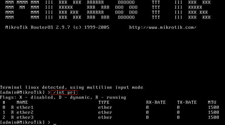 Mikrotik ros 软路由中文教程