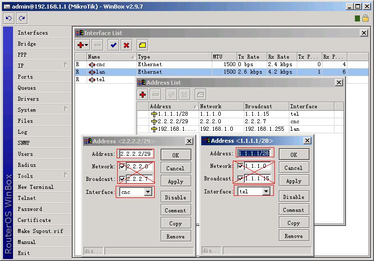 Mikrotik ros 软路由中文教程