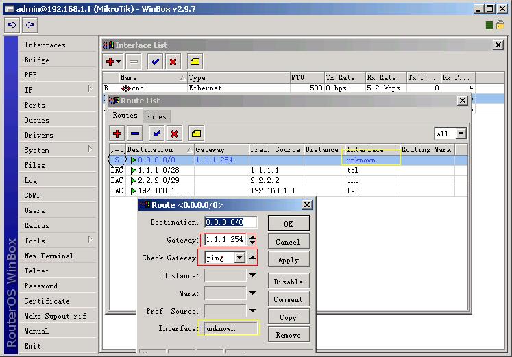 Mikrotik ros 软路由中文教程