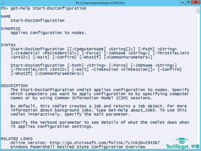 Start-DscConfiguration