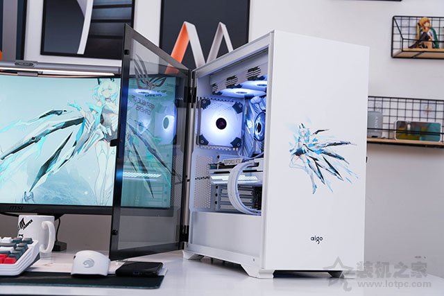 高颜值雪武战姬纯白主题，i7 11700K配RTX3070水冷主机方案