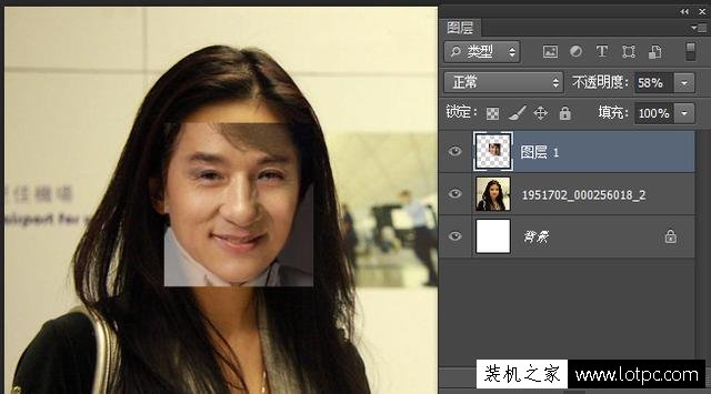 PS移花接木合成为人物换脸教程 photoshop换脸实战教程