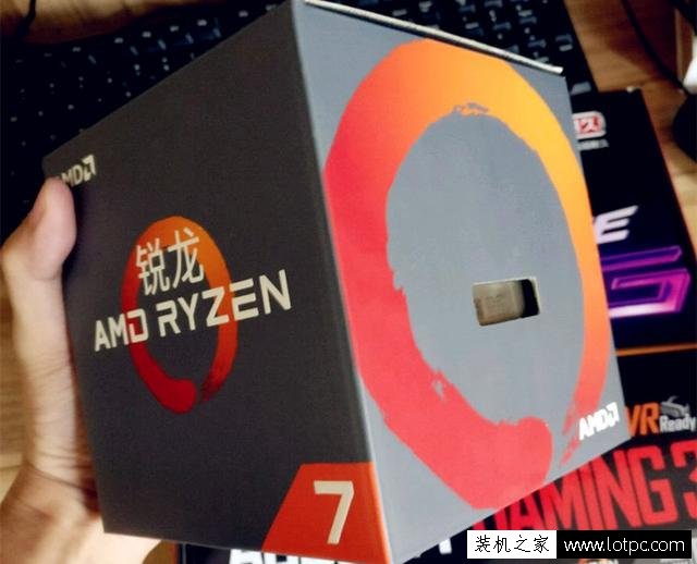 AMD Ryzen7 1700锐龙处理器开箱体验：鲁大师跑分近15万！