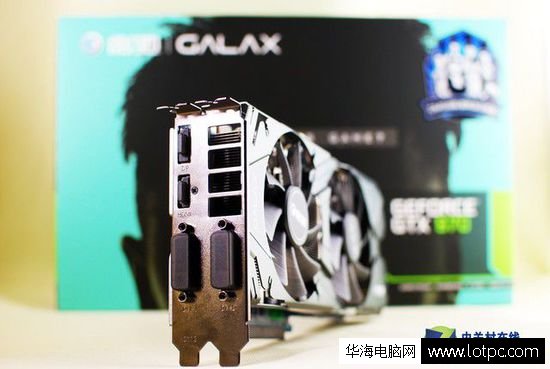 影驰GTX970黑将显卡接口