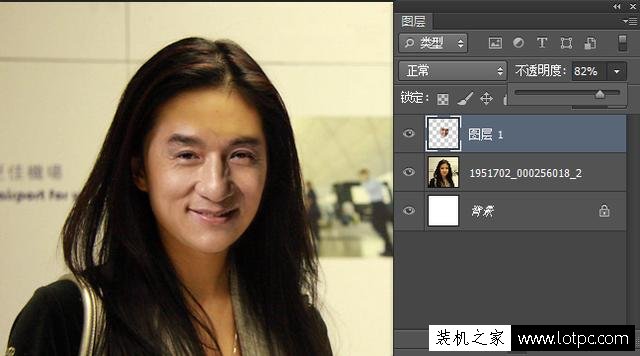 PS移花接木合成为人物换脸教程 photoshop换脸实战教程