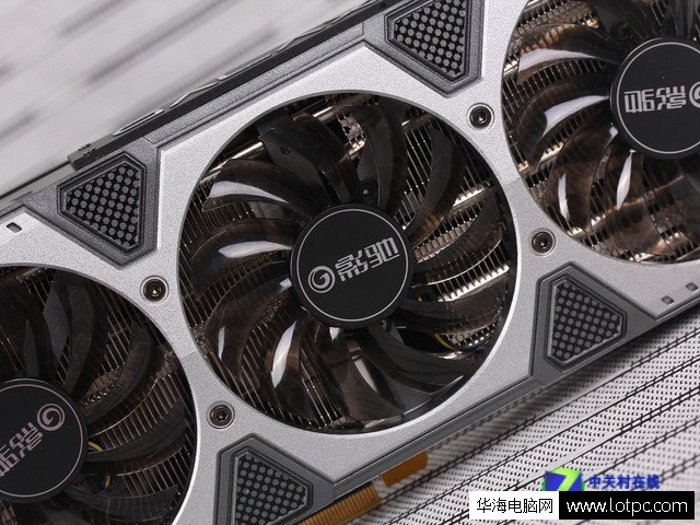 影驰GTX980骨灰黑将显卡散热