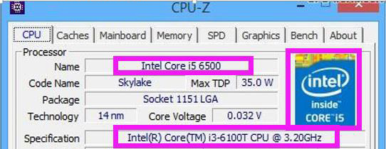 CPU-Z的参数怎么看 CPU-Z检测CPU型号全面解析